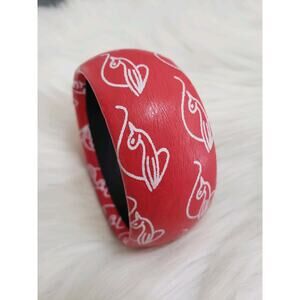 Baby Phat‎ Bracelet Bangle Red CAT y2k vintage womens 2000s 90s hip hop
